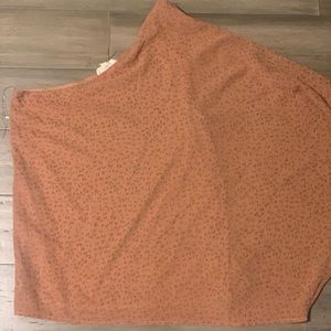 Entro one shoulder top cheetah print